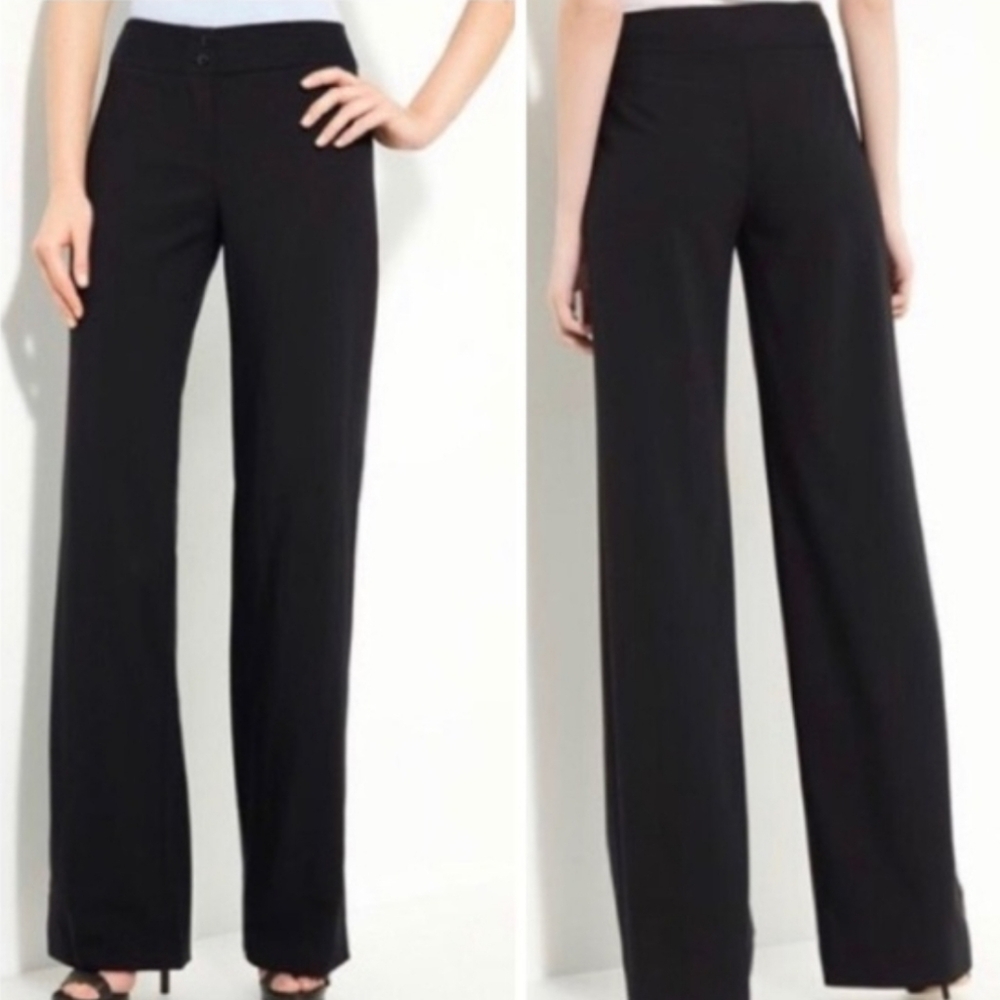 Armani Collezioni Wool Wide Leg Pant Sz12